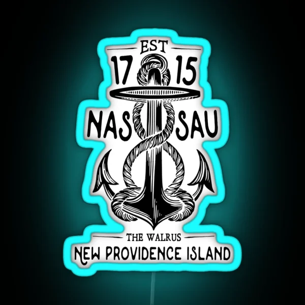 Nassau 1715 RGB Neon Sign