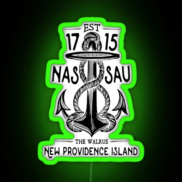 Nassau 1715 RGB Neon Sign