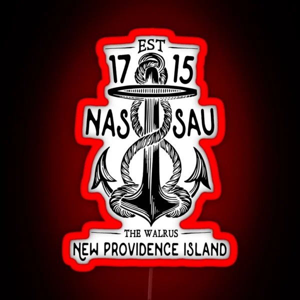 Nassau 1715 RGB Neon Sign