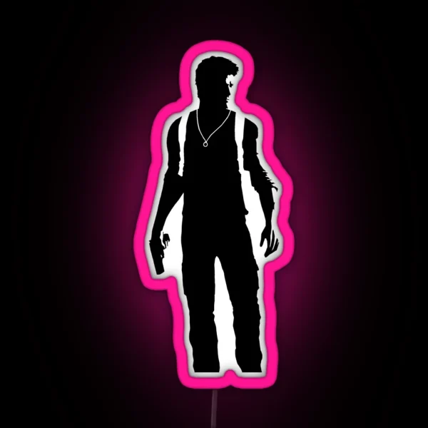 Nathan Drake Uncharted RGB Neon Sign
