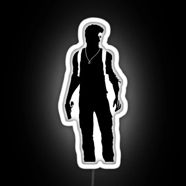 Nathan Drake Uncharted RGB Neon Sign