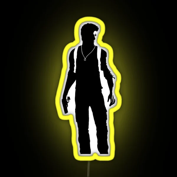 Nathan Drake Uncharted RGB Neon Sign