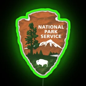 National Park Service RGB Neon Sign