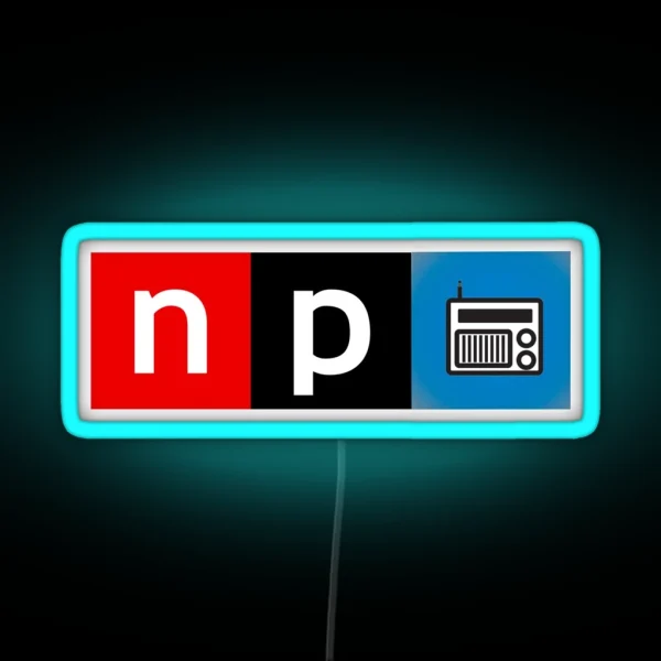 National Public Radio RGB Neon Sign