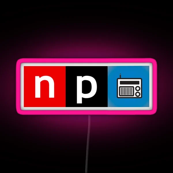 National Public Radio RGB Neon Sign