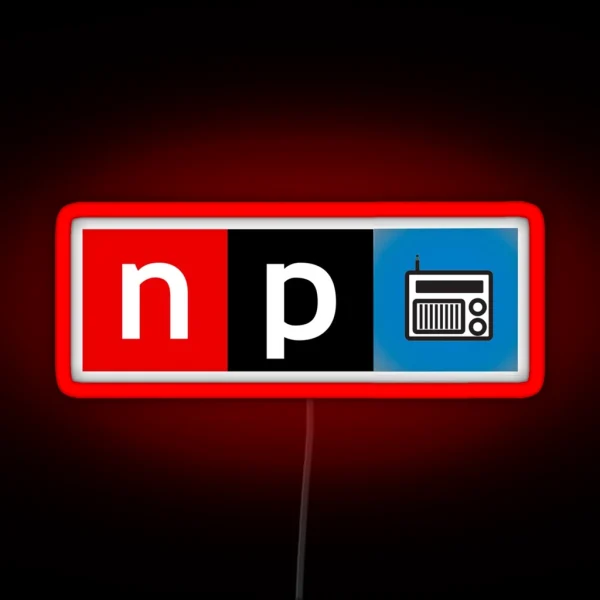 National Public Radio RGB Neon Sign