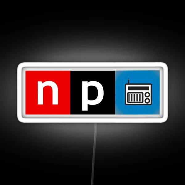 National Public Radio RGB Neon Sign