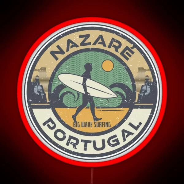 Nazare Portugal RGB Neon Sign