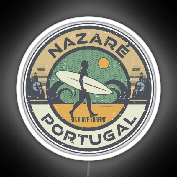 Nazare Portugal RGB Neon Sign