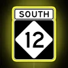 NC 12 SOUTH RGB Neon Sign - Image 5