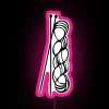 needles and skein rgb neon sign pink