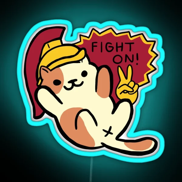 Neko Atsume X USC Led RGB Neon Sign