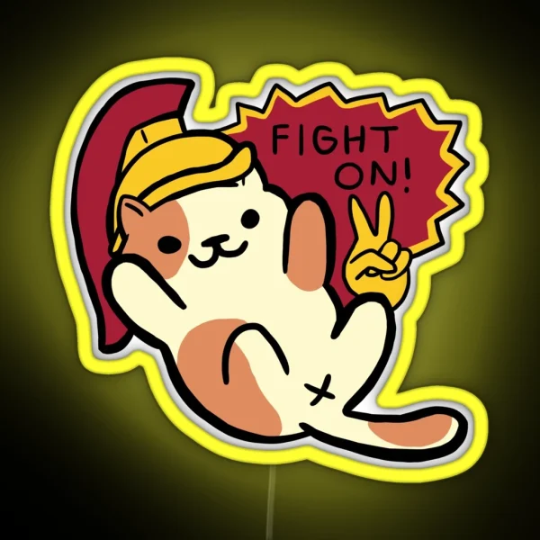 Neko Atsume X USC Led RGB Neon Sign