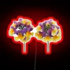 nemesia aroma rhubarb and custard neon sign rgb lighting red color