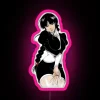 RGB Neon Sign Design Featuring Pink, Red, and Green Tones - Nemu Kurotsuchi Stylish RGB Lighting Display