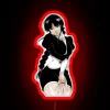 Nemu Kurotsuchi RGB neon sign in vibrant red.