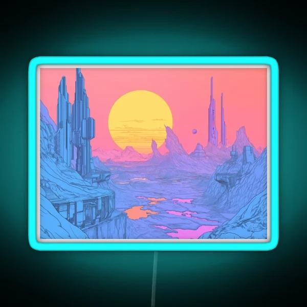 Neon Cosmos RGB Neon Sign