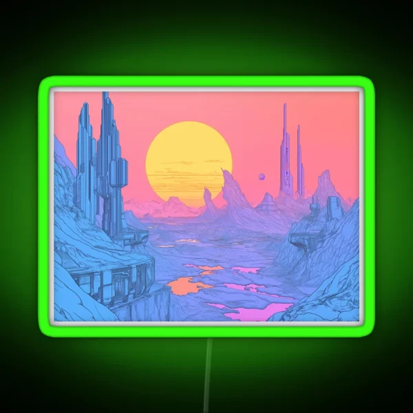 Neon Cosmos RGB Neon Sign