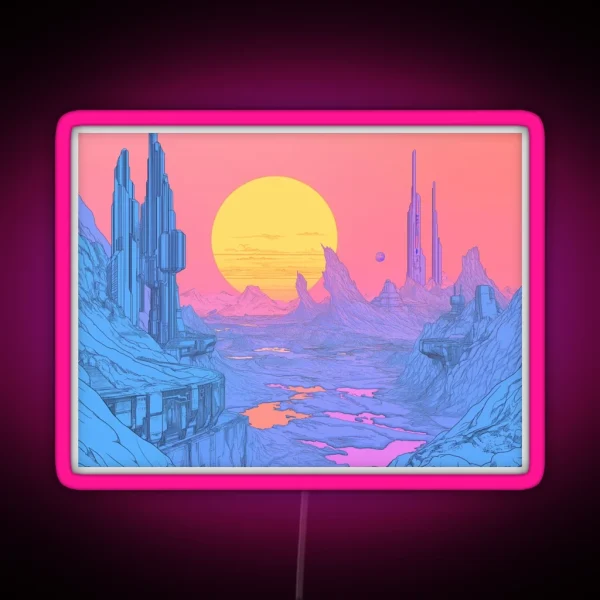 Neon Cosmos RGB Neon Sign