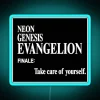neon genesis evangelion finale rgb neon sign