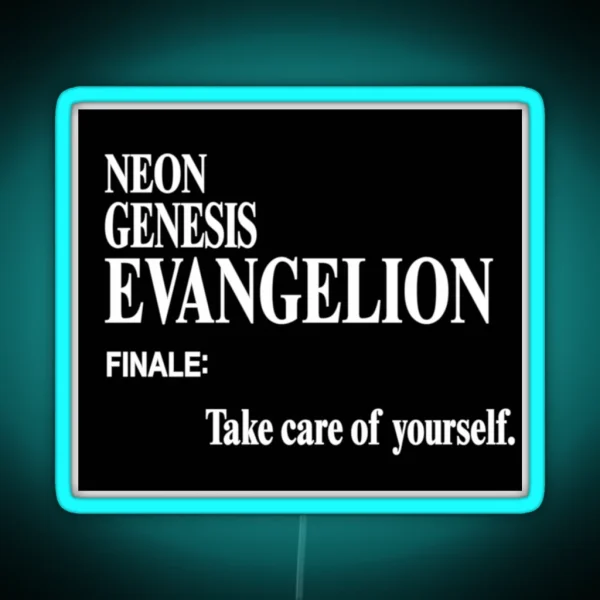 Neon Genesis Evangelion Finale RGB Neon Sign