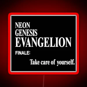 Neon Genesis Evangelion Finale RGB Neon Sign