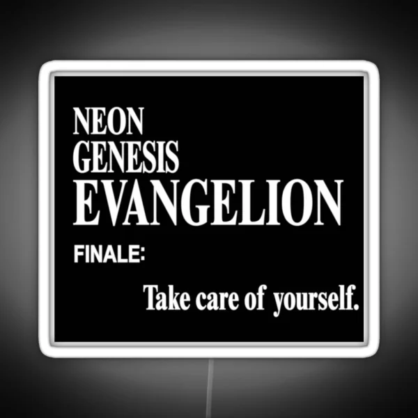 Neon Genesis Evangelion Finale RGB Neon Sign