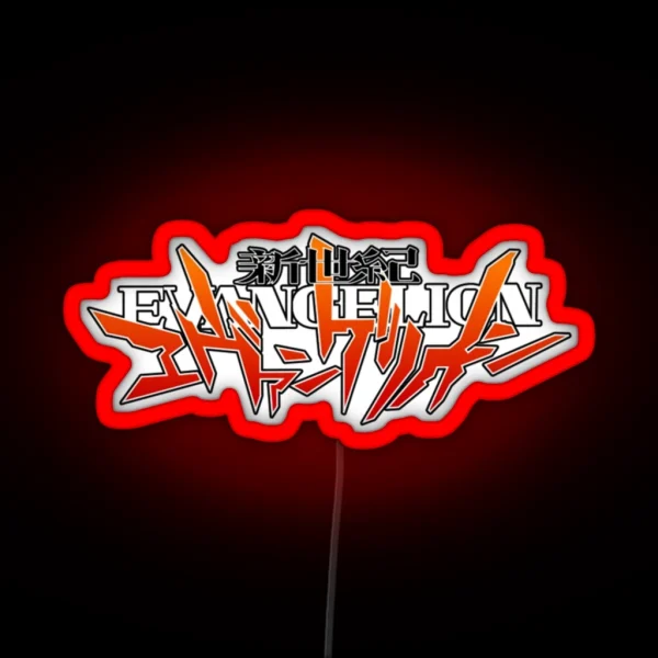 Neon Genesis Evangelion Led Classique RGB Neon Sign
