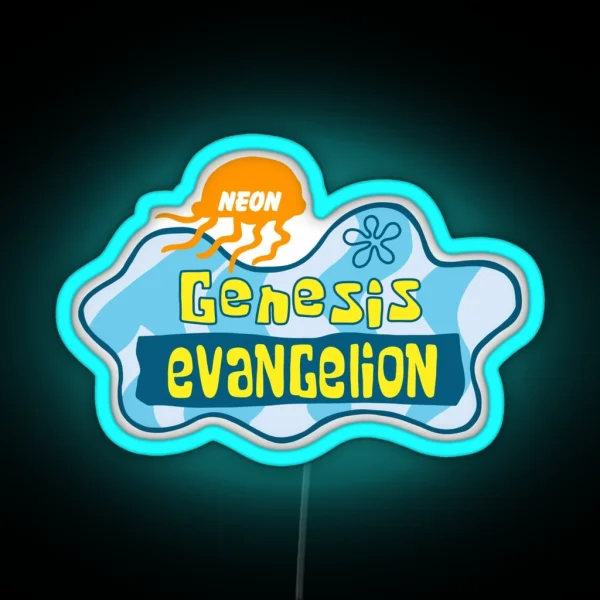 Neon Genesis Evangelion RGB Neon Sign
