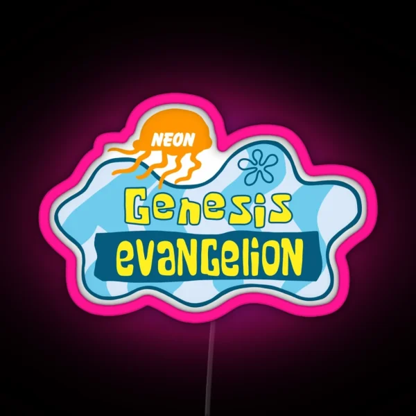 Neon Genesis Evangelion RGB Neon Sign