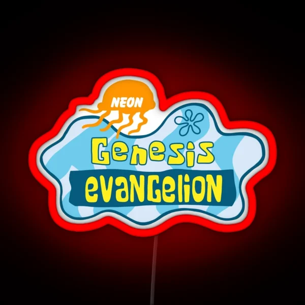 Neon Genesis Evangelion RGB Neon Sign