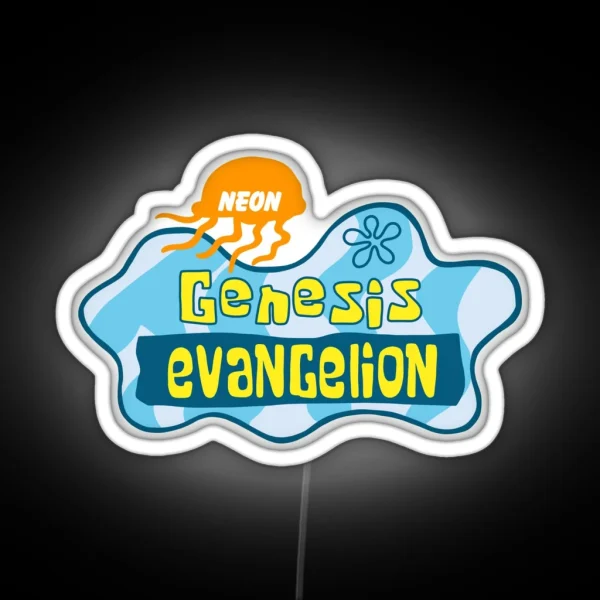 Neon Genesis Evangelion RGB Neon Sign