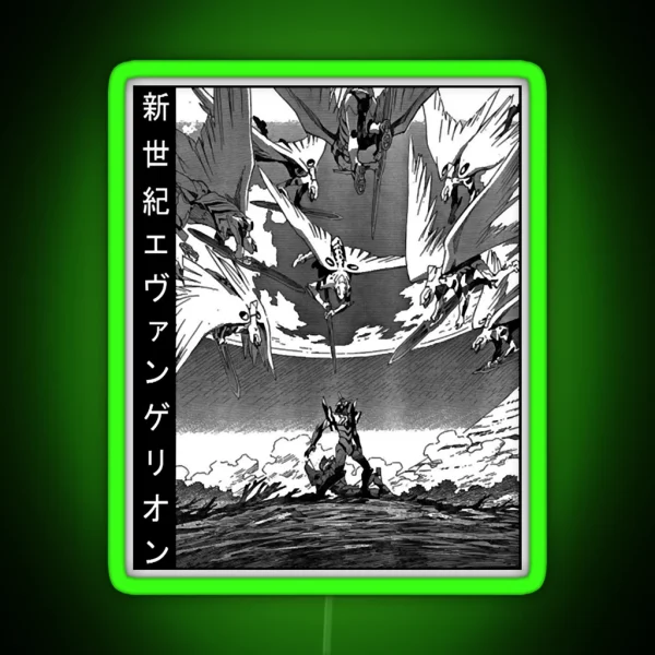 Neon Genesis Evangelion RGB Neon Sign