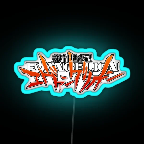 Neon Genesis Evangelion RGB Neon Sign