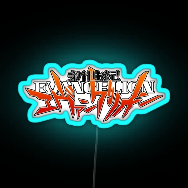 Neon Genesis Evangelion RGB Neon Sign