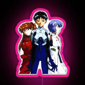 Neon Genesis Evangelion RGB Neon Sign