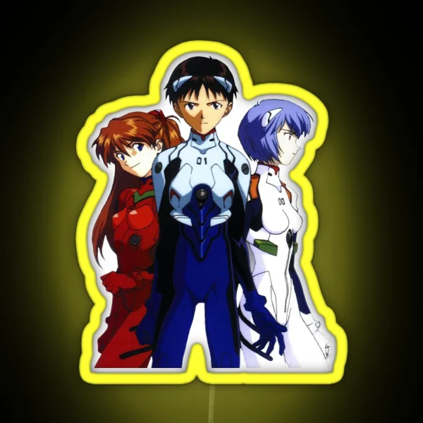 Neon Genesis Evangelion RGB Neon Sign