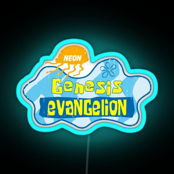 Neon Genesis Evangelion RGB Neon Sign