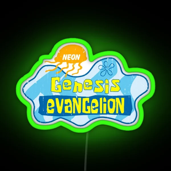 Neon Genesis Evangelion RGB Neon Sign