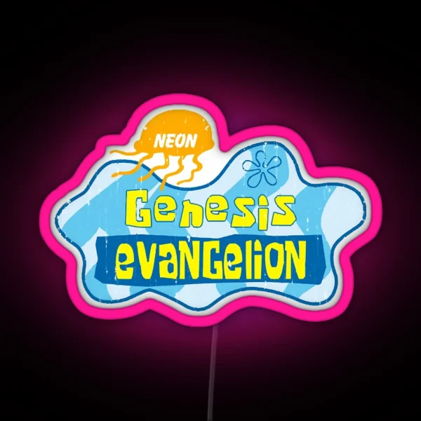 Neon Genesis Evangelion RGB Neon Sign