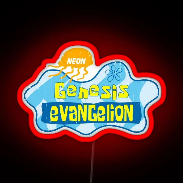 Neon Genesis Evangelion RGB Neon Sign