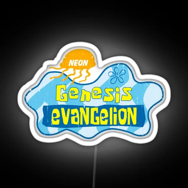 Neon Genesis Evangelion RGB Neon Sign