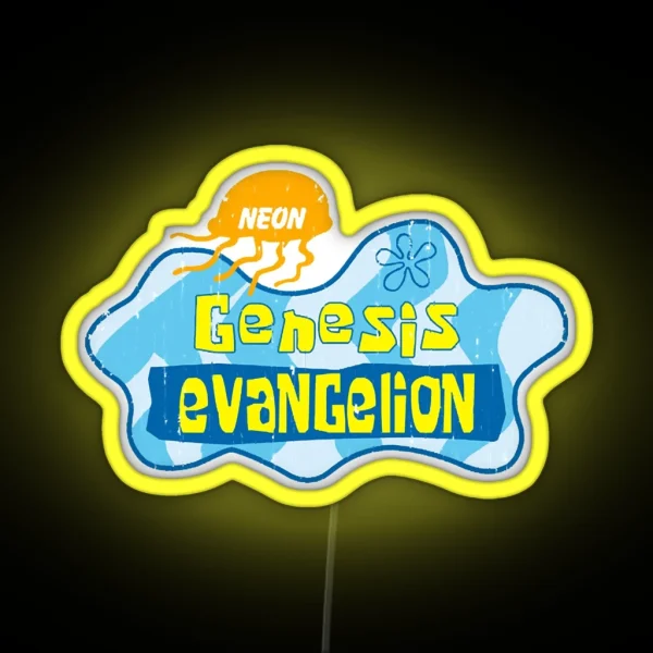 Neon Genesis Evangelion RGB Neon Sign