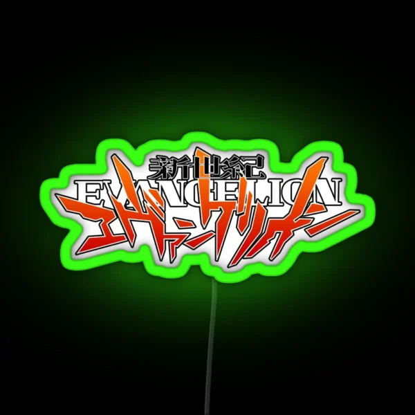 Neon Genesis Evangelion RGB Neon Sign