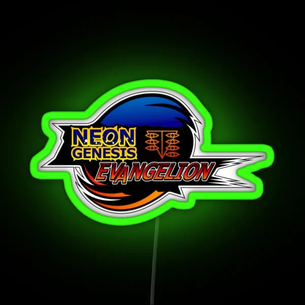 Neon Genesis Evangelion RGB Neon Sign