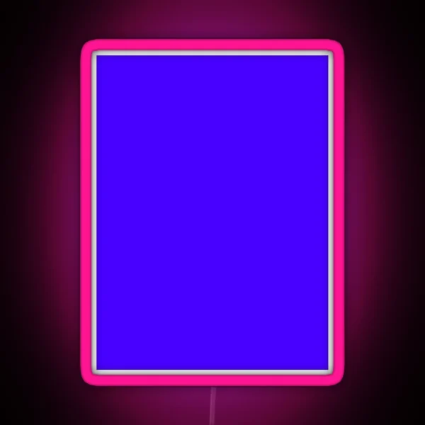Neon Purple Luminous Bright Electric Color Fluorescent RGB Neon Sign