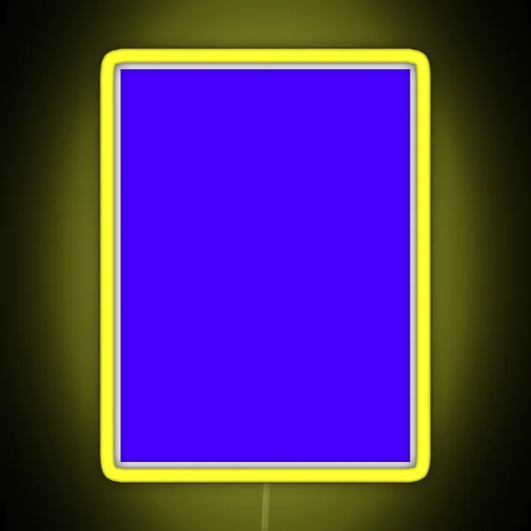 Neon Purple Luminous Bright Electric Color Fluorescent RGB Neon Sign
