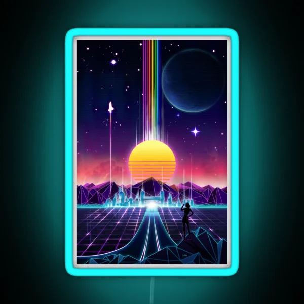 Neon Sunrise RGB Neon Sign
