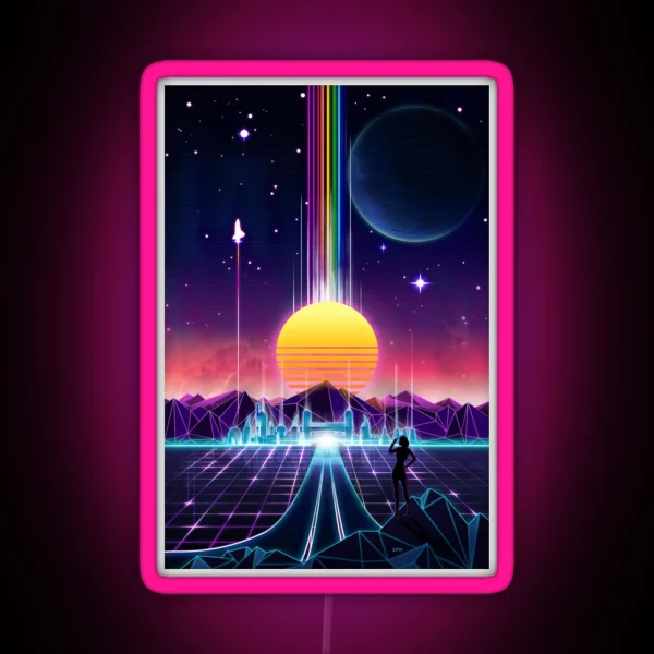 Neon Sunrise RGB Neon Sign