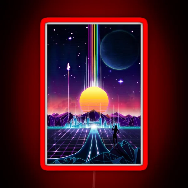 Neon Sunrise RGB Neon Sign
